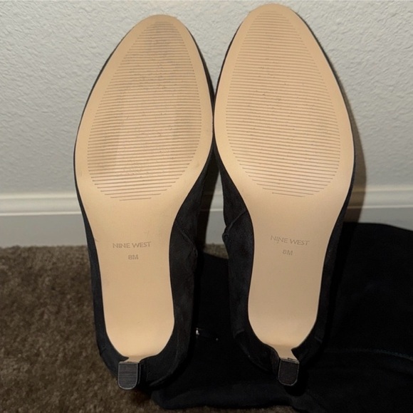 Nine west sancha almond toe stiletto heel boot - Picture 4 of 11